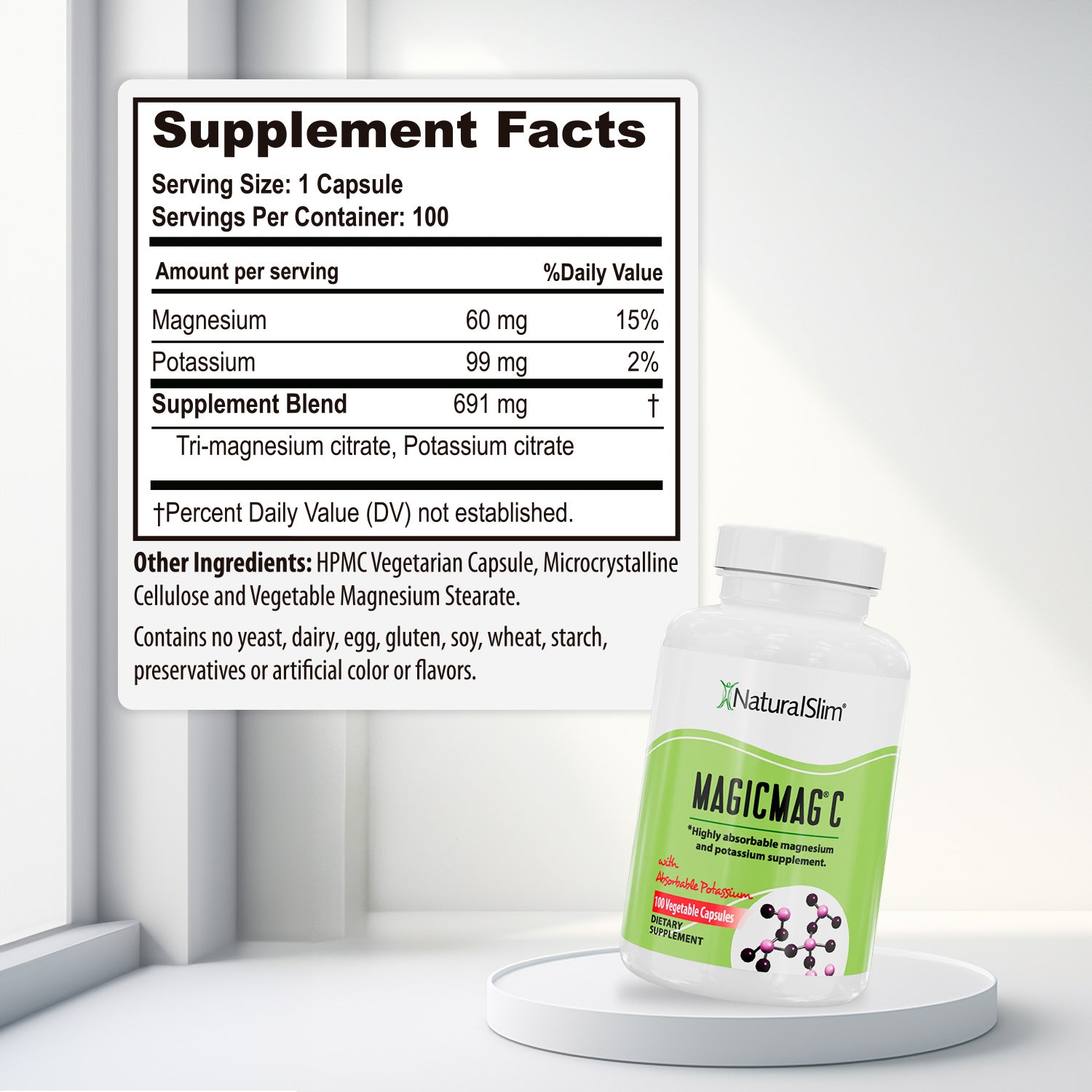 MAGICMAG® Capsules | Citrato de Magnesio en Cápsula