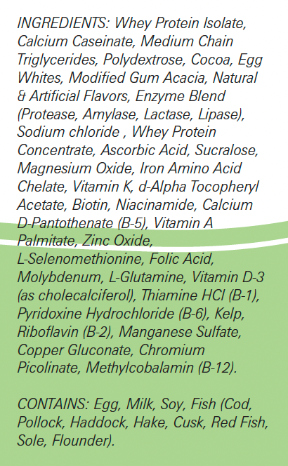 METABOLIC PROTEIN® C-PLUS CHOCOLATE