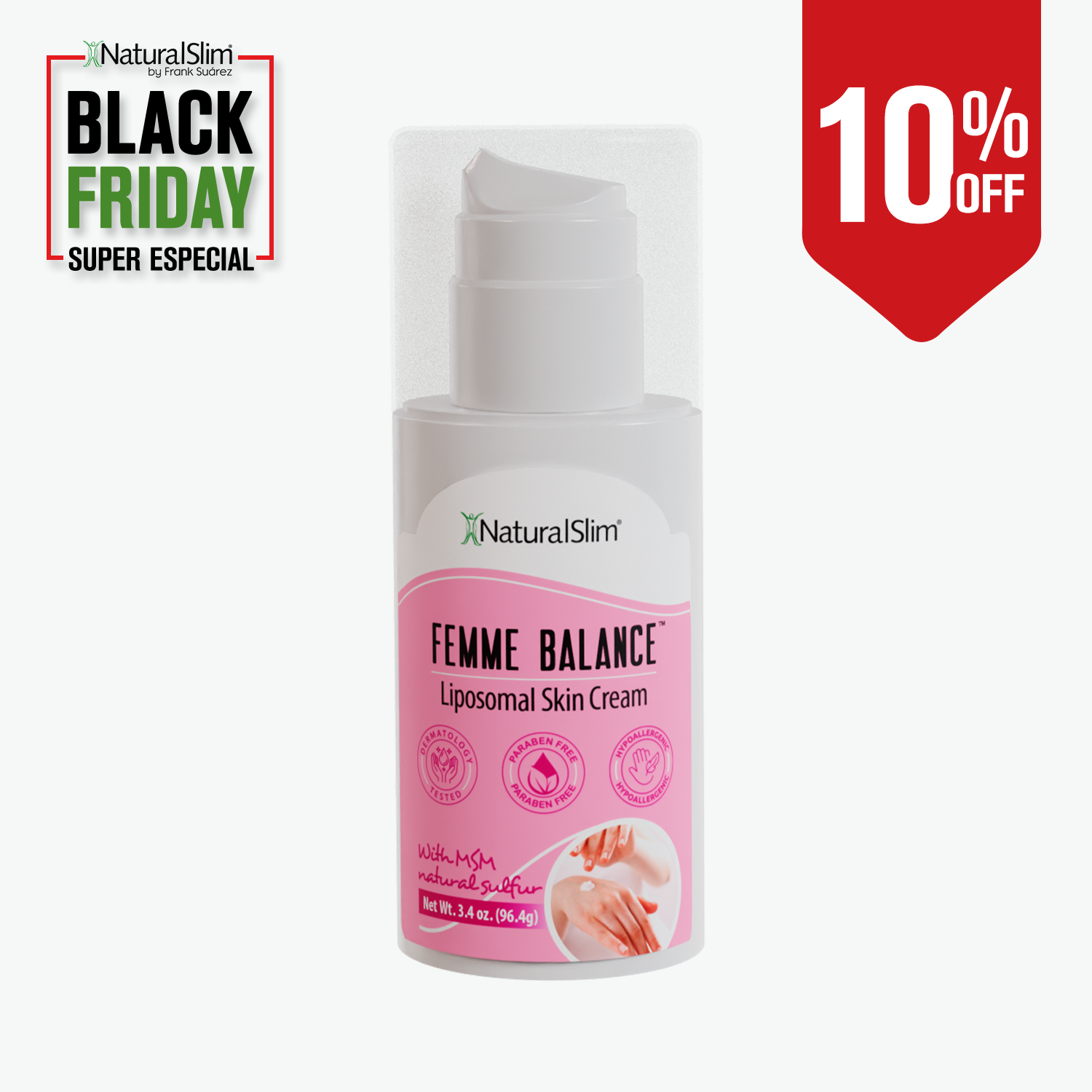 FEMME BALANCE™ | Crema de Progesterona