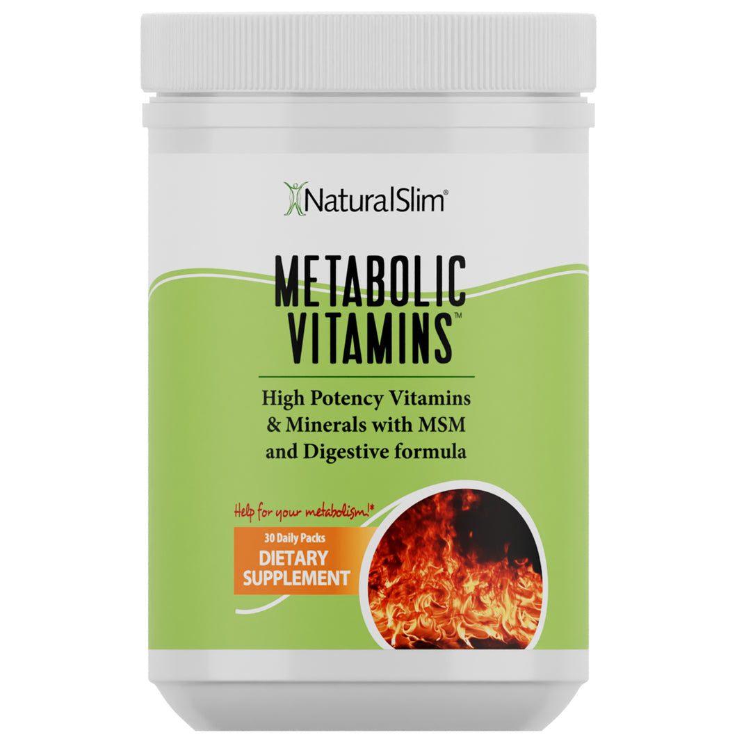 METABOLIC VITAMINS® | Vitaminas Potentes | Multivitaminas y Minerales, Complejo B con Niacina (B3)