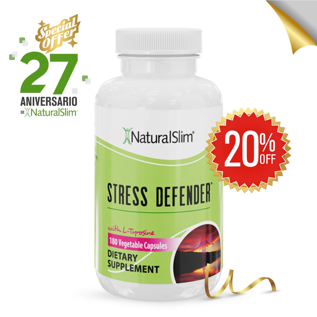 STRESS DEFENDER™ | Con Vitamina B5 y L-Tirosina