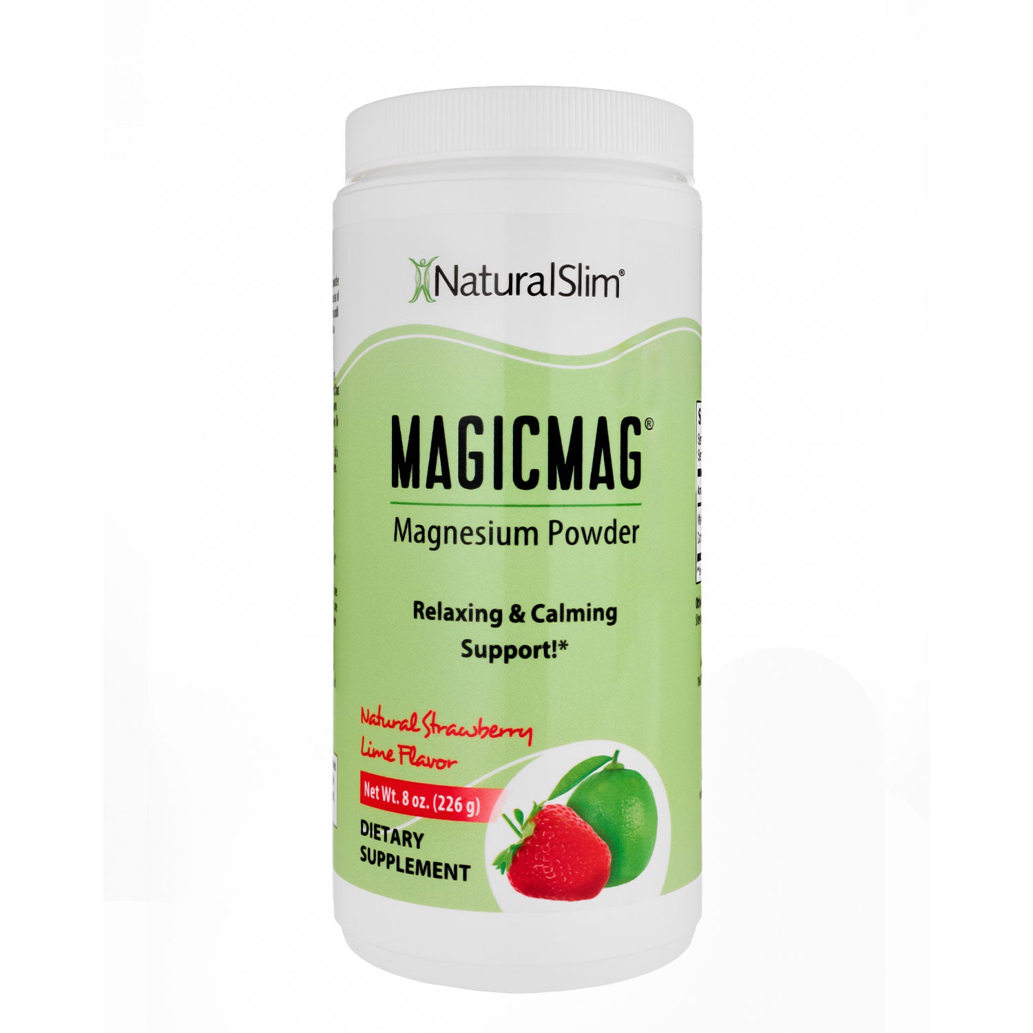 MAGICMAG® Fresa-Lima | Suplemento de Magnesio | Apoyo Relajante y Calmante