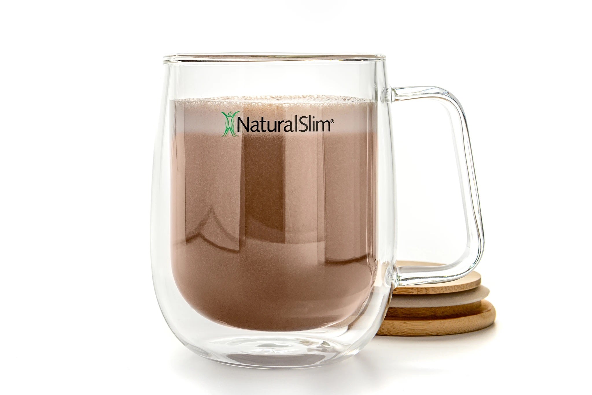 Taza de vidrio de doble pared NaturalSlim
