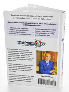 NUEVO Libro ¡Despierta tu Metabolismo! 365 Tips para Restaurar, Mejorar y Apoyar el Metabolismo