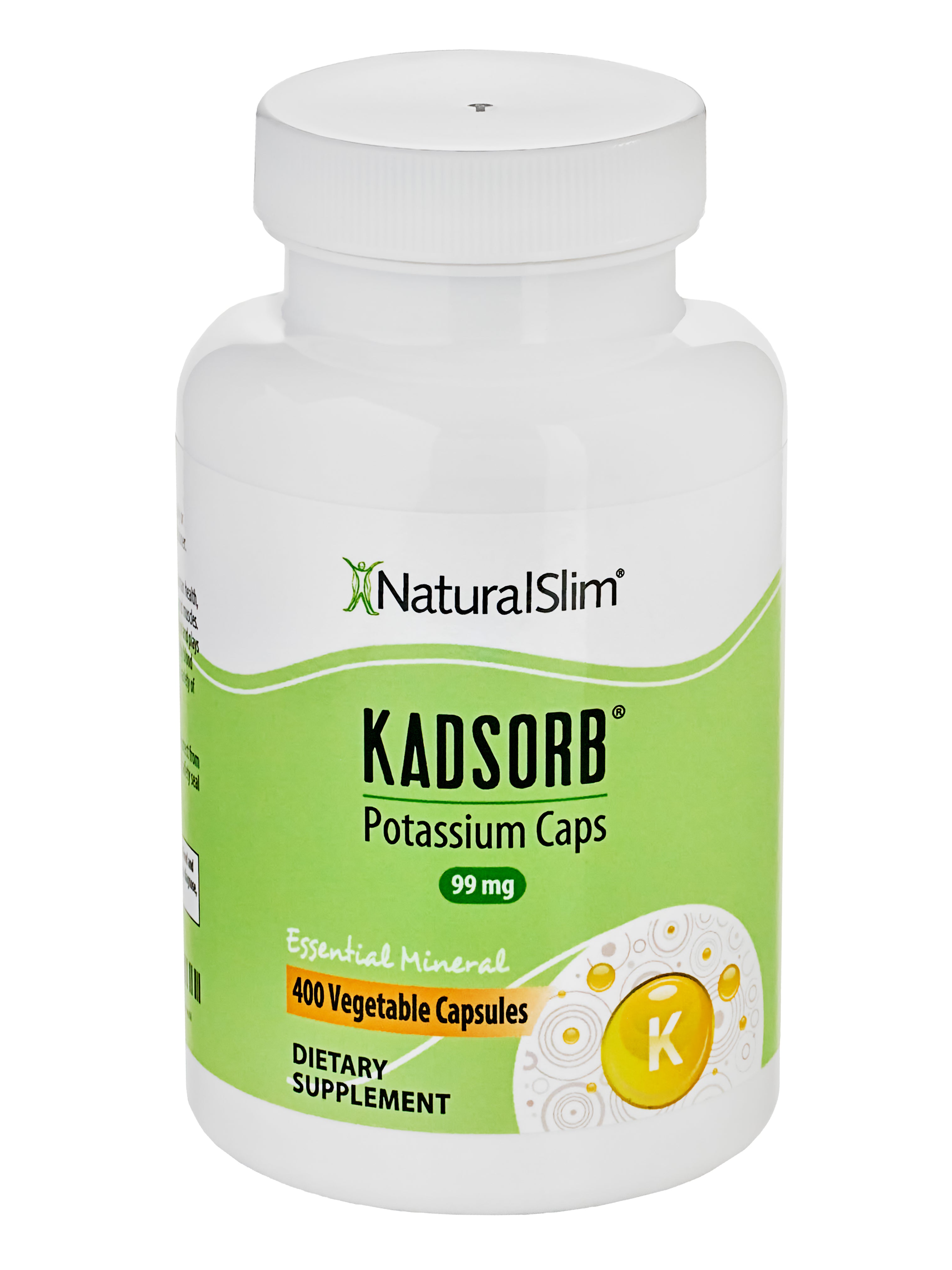 KADSORB™ Potassium Caps- 400 capsules | Citrato de Potasio