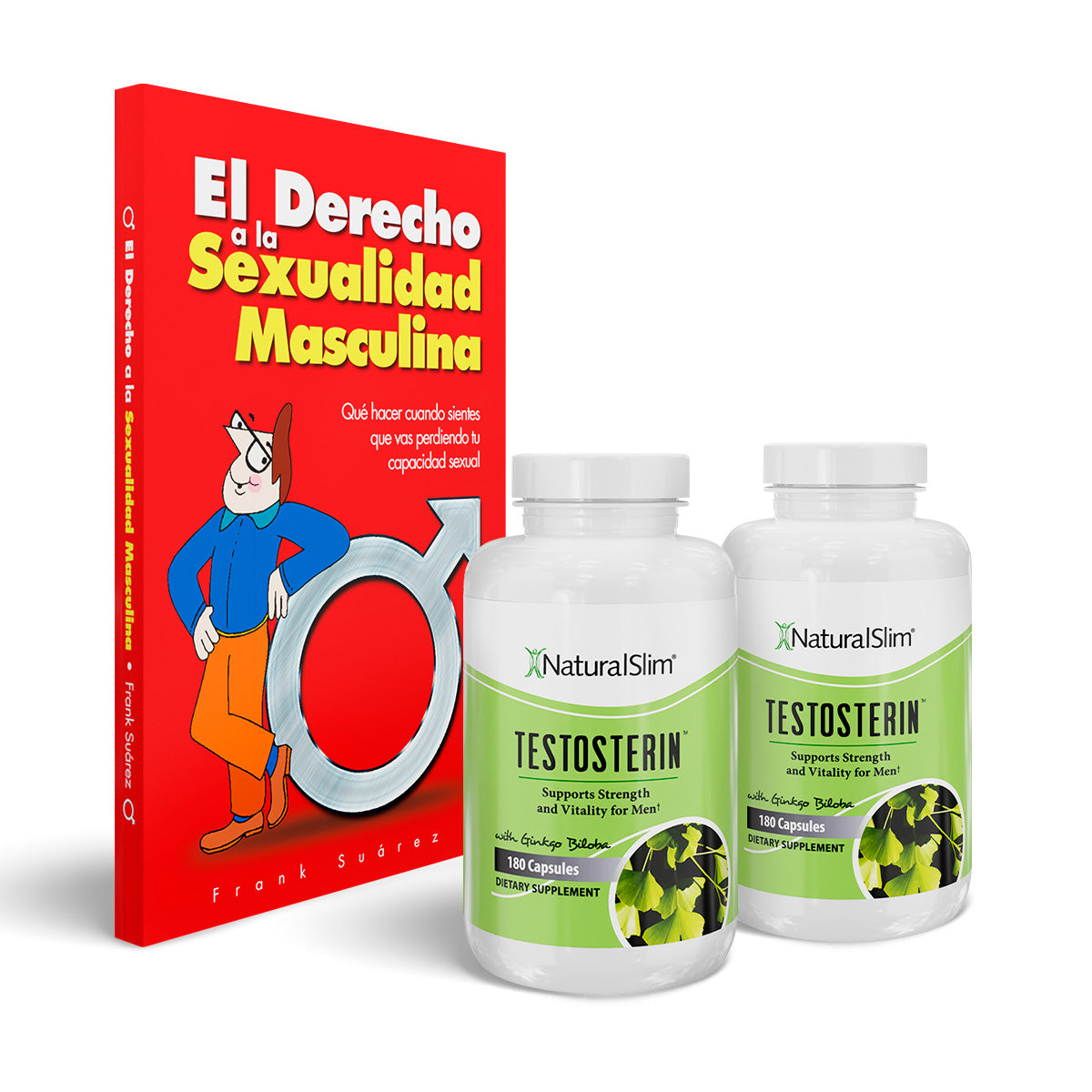 Men's kit - Spanish - 2x TESTOSTERIN™ + El Derecho a la Sexualidad Masculina -