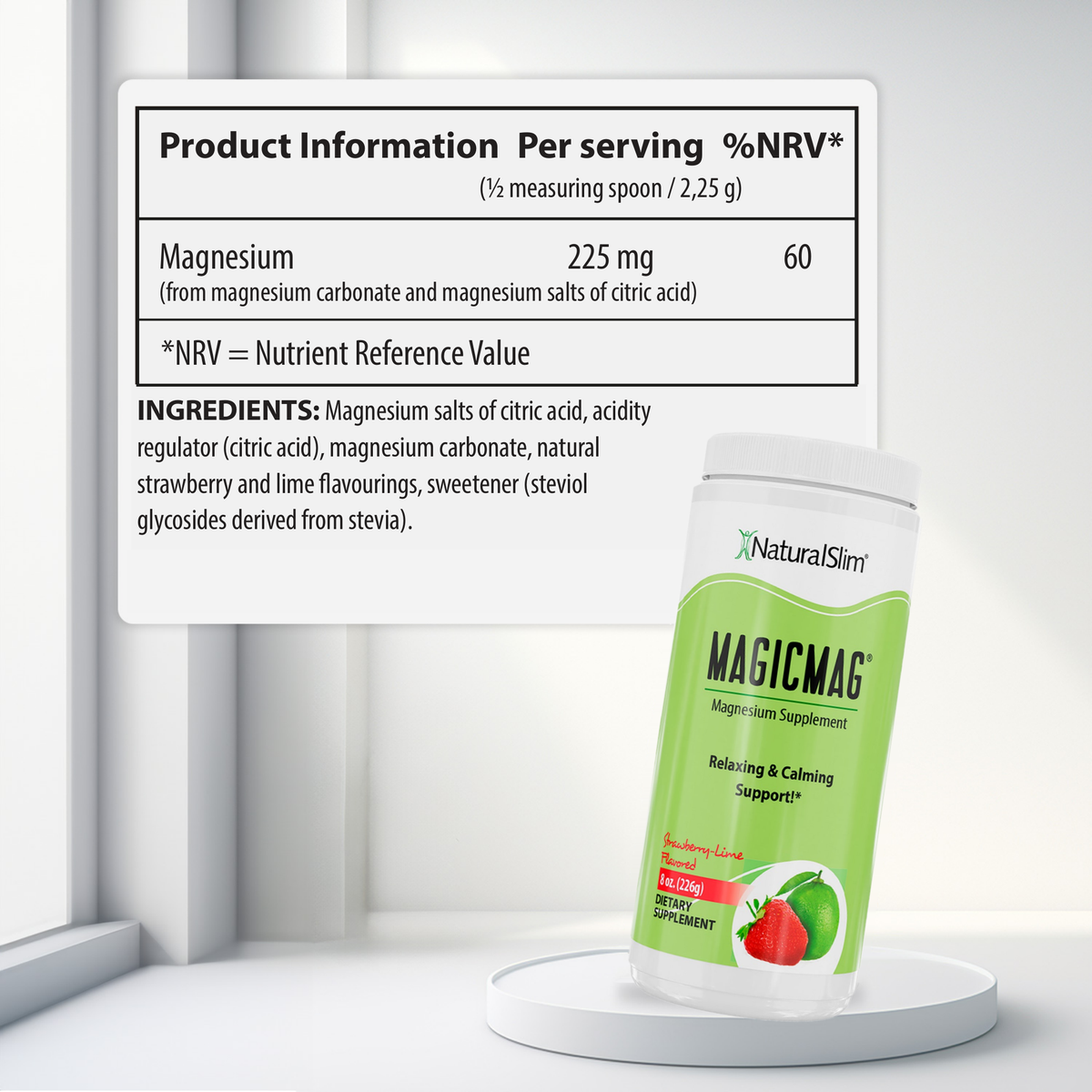 MagicMag Strawberry-Lime nutritional information [facts]