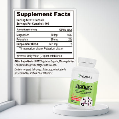 MAGICMAG® Capsules | Citrato de Magnesio en Cápsula