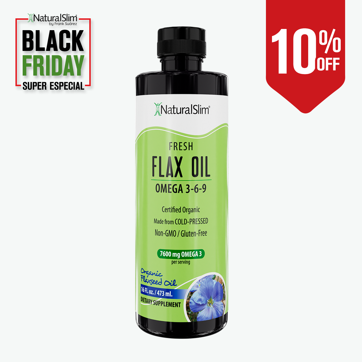 FlaxOil | Aceite de Lino (Omega 3-6-9)