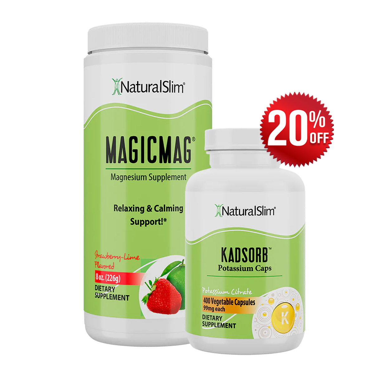 Dúo Dinámico (MagicMag™ & Kadsorb™) | Magnesio y Potasio