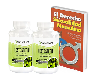 Men's kit - Spanish - 2x TESTOSTERIN + El Derecho a la Sexualidad Masculina - - book cover