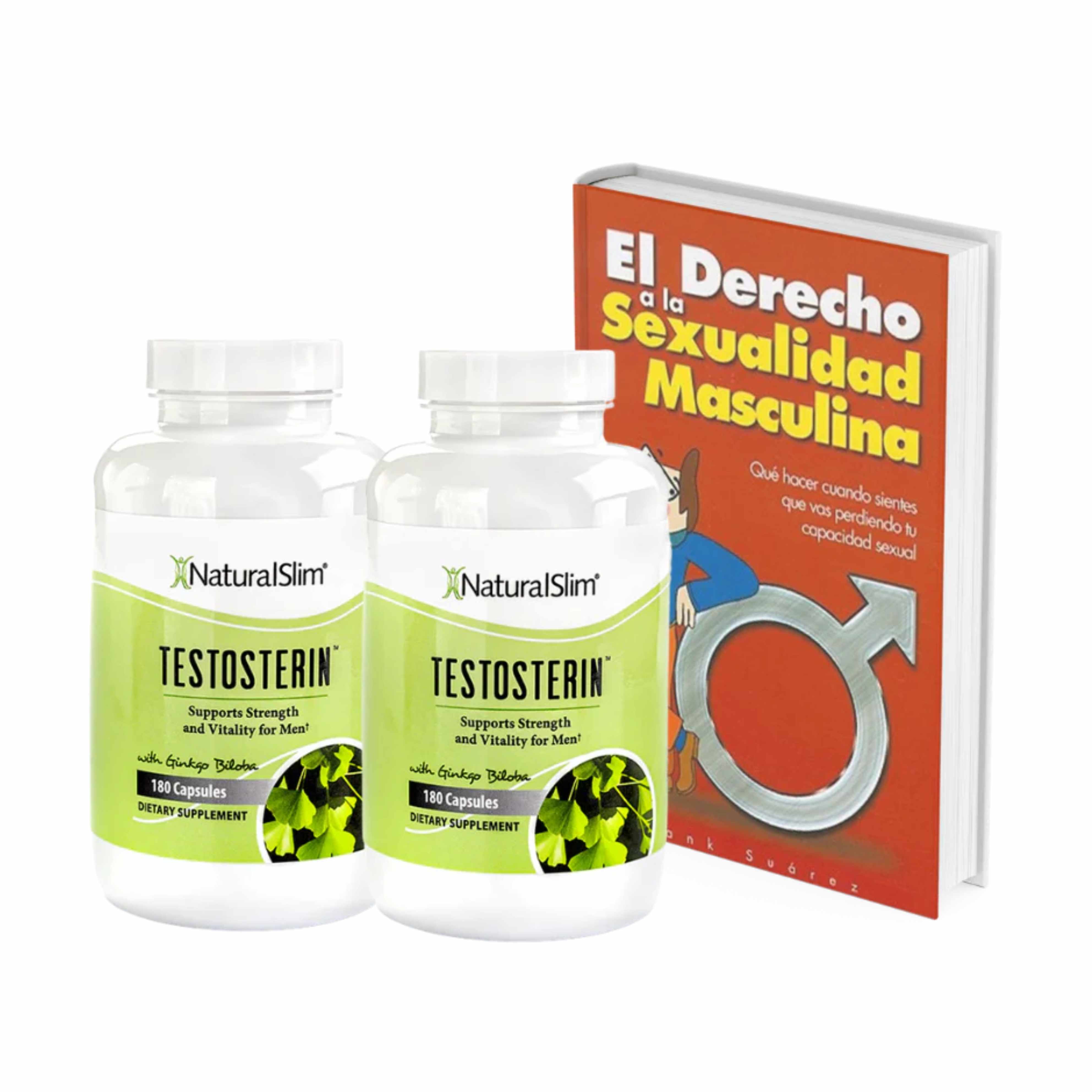 Men's kit - Spanish - 2x TESTOSTERIN™ + El Derecho a la Sexualidad Masculina -