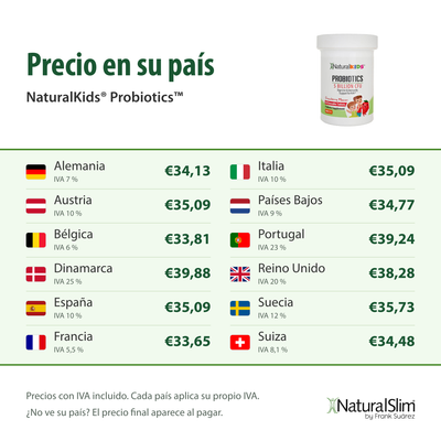 Precio en su país: NaturalKids® Probiotics™